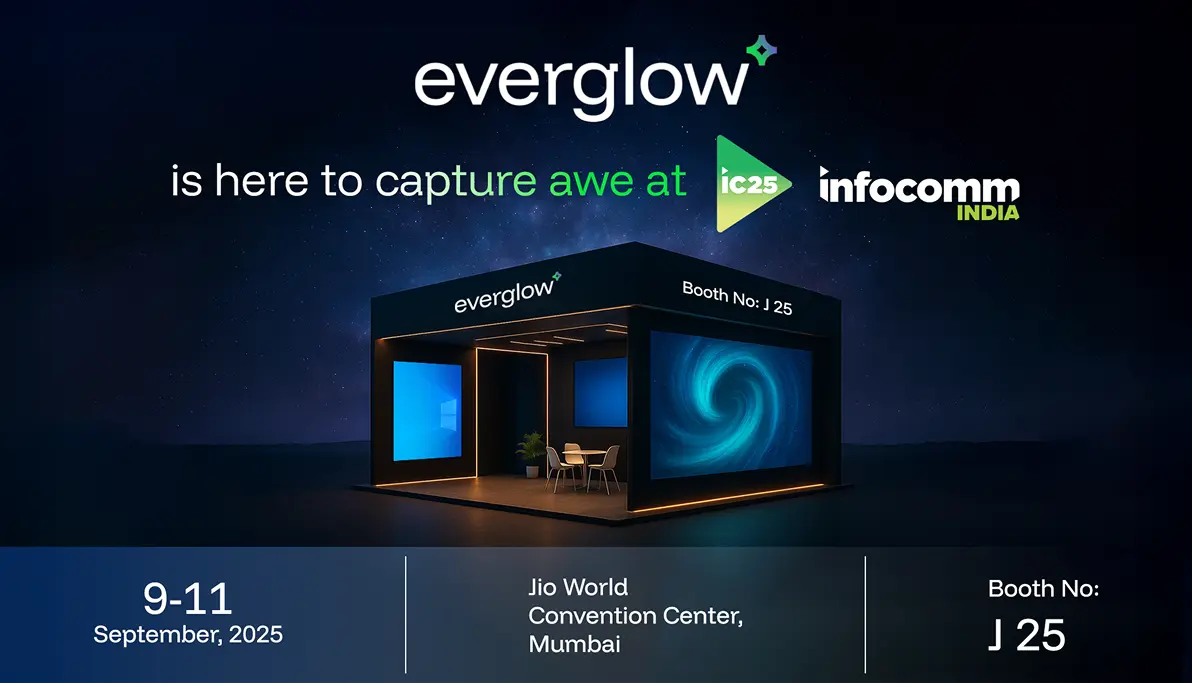 Everglow LED Technology – High-Resolution Displays for Retail, Corporate, and OOH Applications