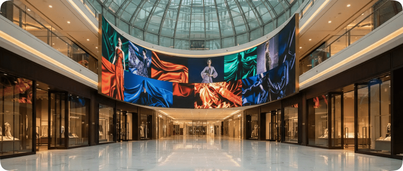 Everglow LED Luxury Mall Indoor LED Display