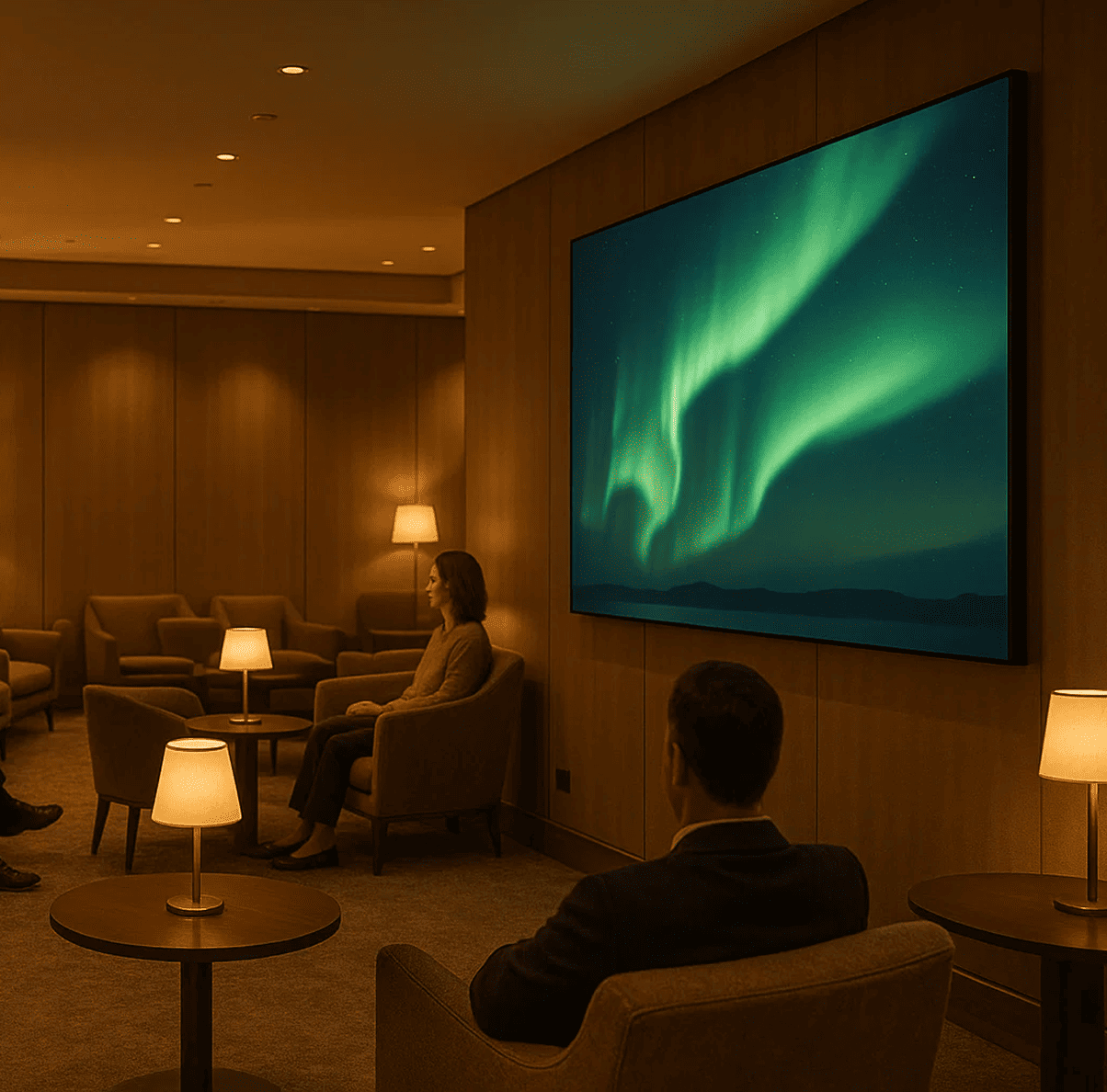 Everglow LED - Airport Indoor LED display