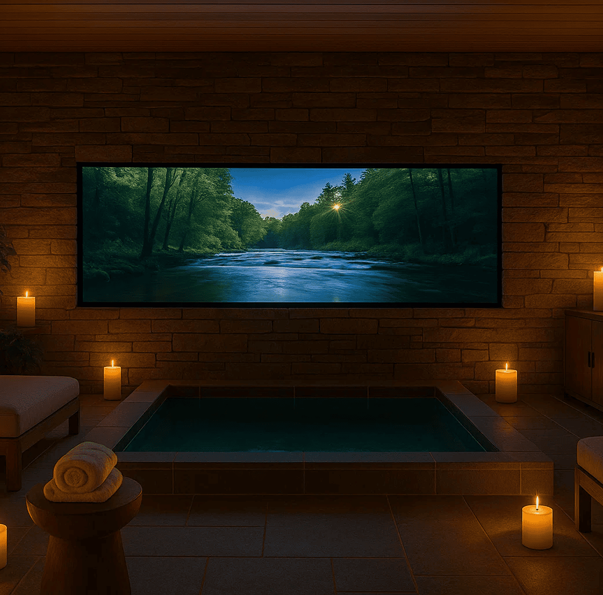 Resort Outdoor LED Display for Guest Experience