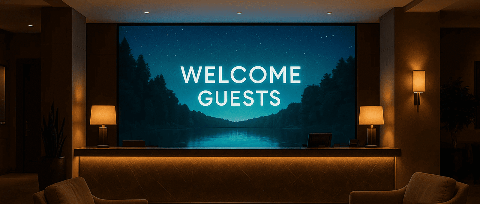 Resort Outdoor LED Display for Guest Experience